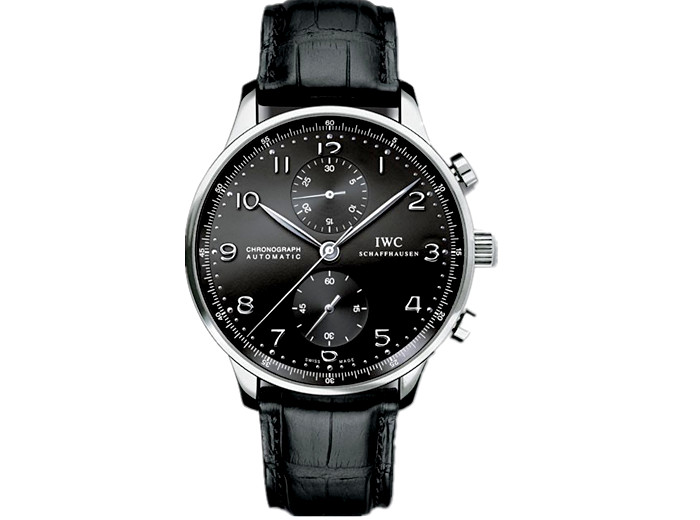  IWC Portuguese Black Dial