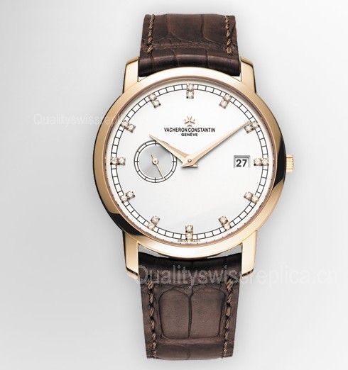 Vacheron Constantin Patrimony White Swiss 2455 Automatic Man Watch 87172/000R-9602 