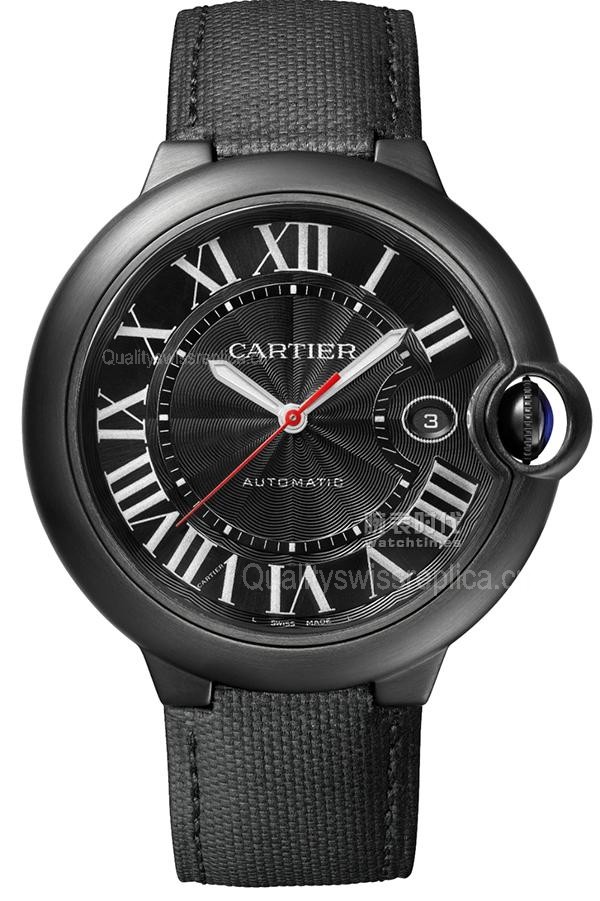 Cartier Ballon Bleu Automatic Watch Full Black WSBB0015