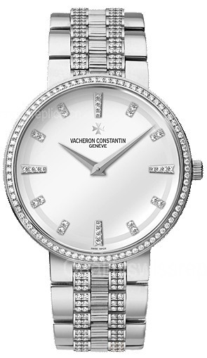 Vacheron Constantin Patrimony Silver Swiss 1400 Mechanical Man Watch 81574/V03G-9427 
