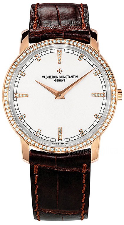 Vacheron Constantin Patrimony White Swiss1400 Mechanical Man Watch 81578/000R-9354 