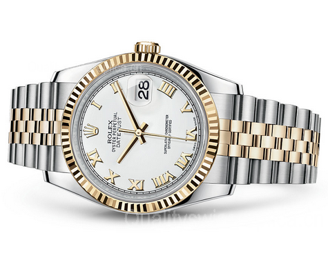 Rolex Datejust 116233-0149 Swiss Automatic Watch White Dial Jubilee Bracelet 36MM