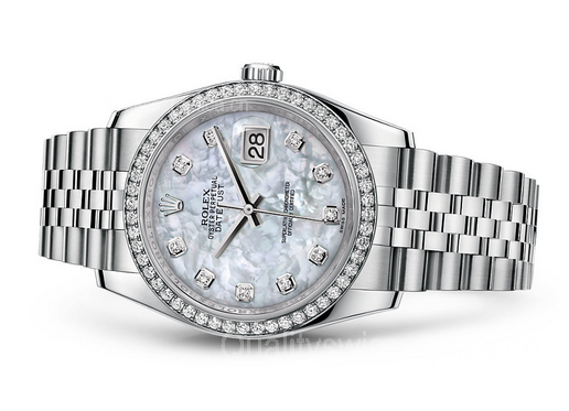 Rolex Datejust 116244-11 Swiss Automatic Watch MOP Dial 36MM