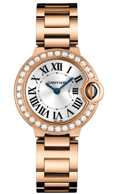  Cartier Ballon Bleu Swiss Cartier 2824 Quartz Ladies Watch WE9002Z3