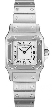 Cartier Santos Galbée W20056D6 Quartz Watch 34.8mm