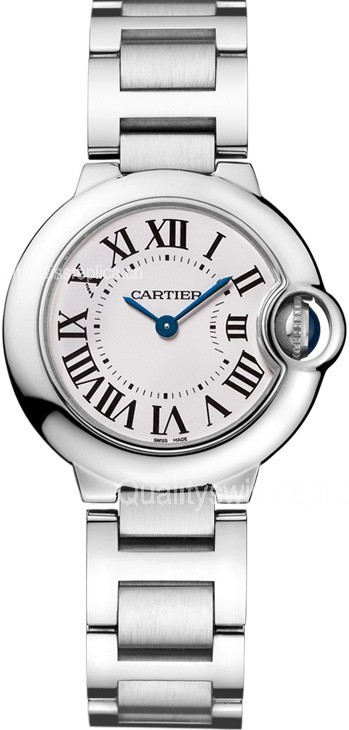 Cartier Ballon Bleu W69011Z4 Quartz Watch 28mm