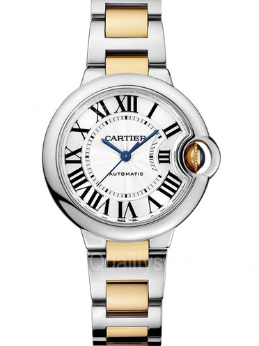 Cartier Ballon Bleu W2BB0002 Automatic Watch 33mm 