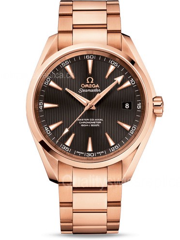 Omega Seamaster Aqua Terra 150m Automatic Watch Rose Gold 41.50mm