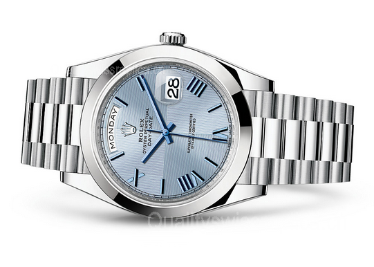 Rolex Day-Date 228206 Swiss 3235 Automatic Watch Ice-Blue Dial Presidential 40MM