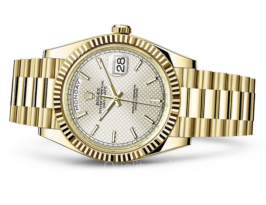 Rolex Day-Date 228238-0008 Swiss 3255 Automatic Watch Gold Dial Presidential 40MM