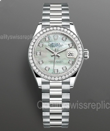 Rolex Lady-Datejust 279139-0008 Automatic Watch MOP Dial 28mm