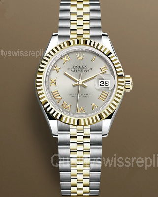 Rolex Lady-Datejust 279173-0005 Automatic Watch Silver Dial 28mm