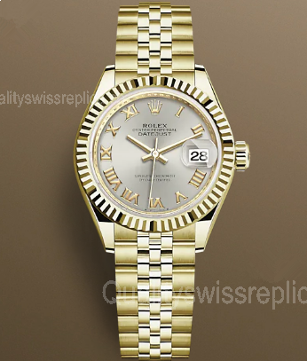 Rolex Lady-Datejust 279178-0021 Automatic Watch Silver Dial 28mm