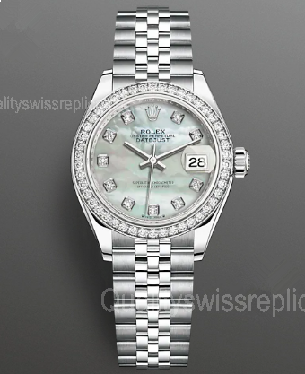 Rolex Lady-Datejust 279384rbr-0011 Automatic Watch MOP Dial 28mm