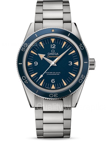 Omega Seamaster 300 Automatic Watch Blue Dial 41mm