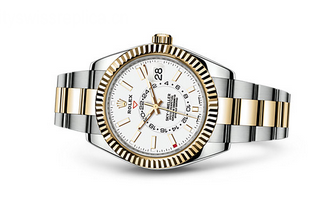 Rolex 2017 Sky-Dweller 326933 Swiss Automatic Watch White Dial