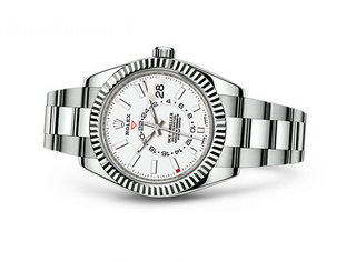 Rolex 2017 Sky-Dweller 326934 Swiss Automatic Watch White Dial