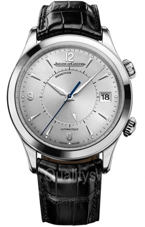 Jaeger LeCoultre Master Memovox Automatic Silver Dial Mens Watch Q1418430