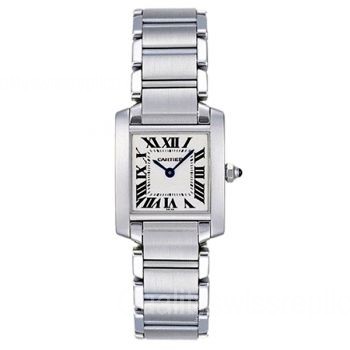 Cartier Tank Française W51008Q3 Quartz Watch Size S