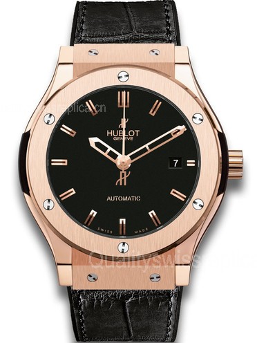 Hublot Classic Fusion Automatic Watch Black Dial 01 