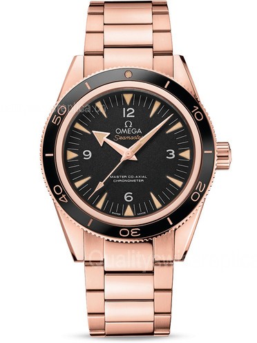 Omega Seamaster 300 Automatic Watch Rose Gold 41mm