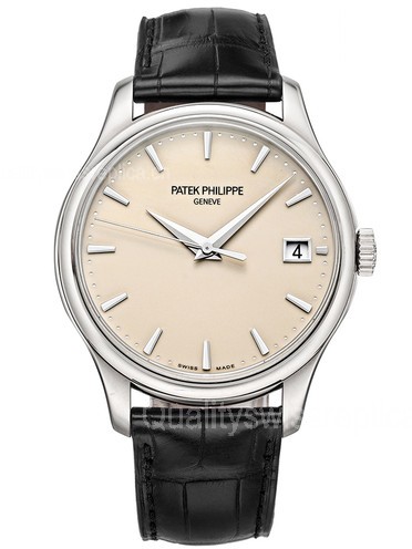 Patek Philippe Calatrava Automatic Steel Watch 5227G-001 White Dial 39mm