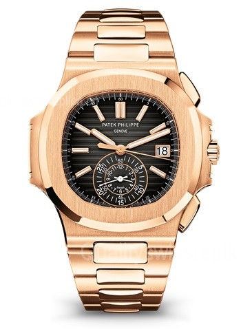 Patek Philippe Nautilus Automatic Watch 5980-1R-001 Black Dial 40.5mm