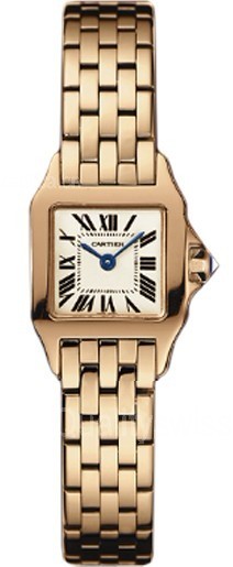  Cartier Santos Quartz Cartier2824 Ladies Watch W25077X9