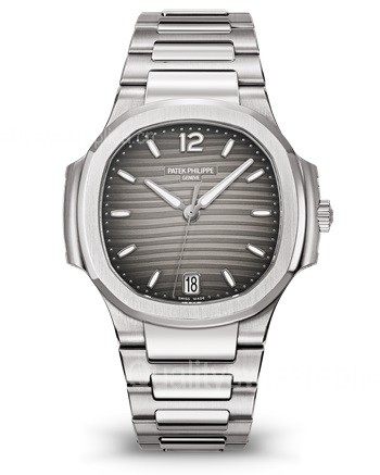 Patek Philippe Nautilus Automatic Watch 7118/1A-011 Gray Dial 35.2mm