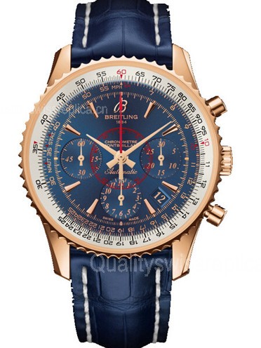 Breitling Montbrillant 01 Automatic Chronograph Blue Dial 40mm