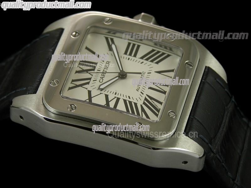 Cartier Santos 100th Anniversary Swiss ETA2671 Automatic Watch W20106X8