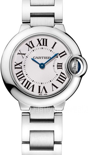 Cartier Ballon Bleu W6920084 Quartz Watch 33mm