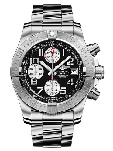 Breitling Avenger II Automatic Chronograph Black Dial 43mm