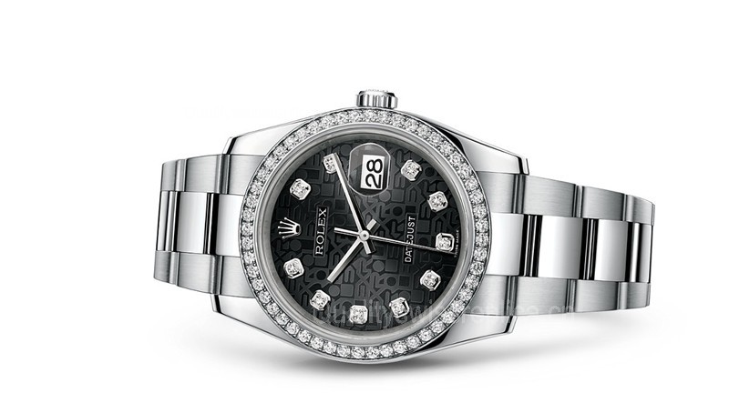 Rolex Datejust 116244-0016 Swiss Automatic Watch Black Dial 36MM
