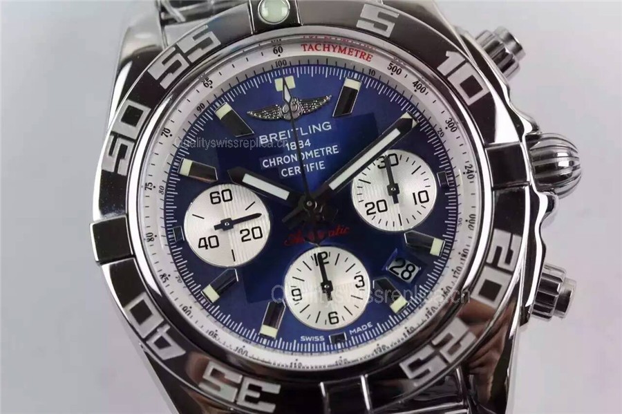 Breitling Chronomat B01 Ultimate Chronograph-Blue Dial
