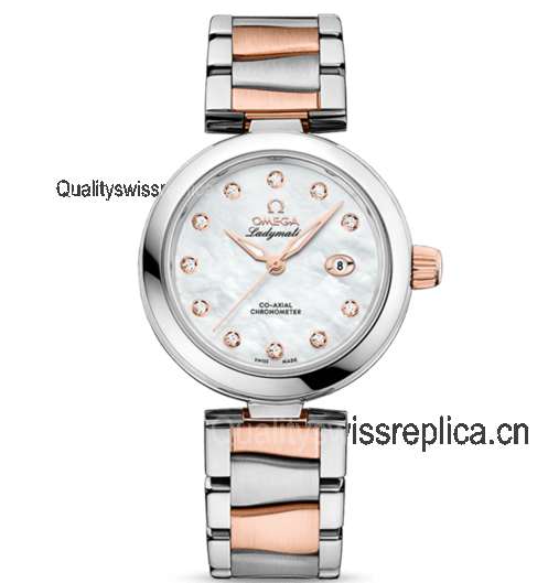 Omega De Ville Ladymatic Automatic Watch Two Toned 34mm  