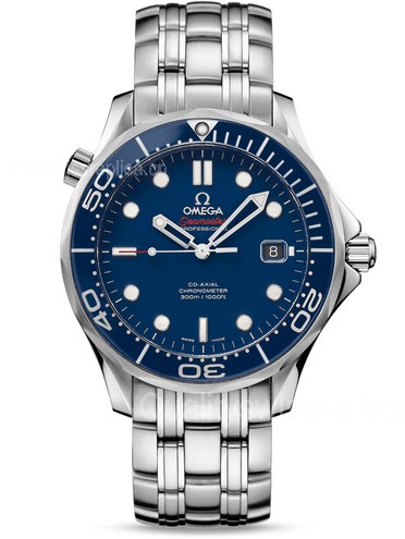 Omega Sea-Master Diver 300m Swiss Automatic Watch Blue Dial 41mm