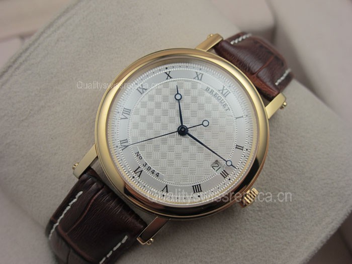 Breguet Classique Gold Swiss 2824 Automatic Man Watch 3944