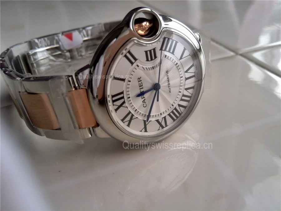 Cartier Ballon Blue Swiss ETA2671 Automatic Watch 36.6mm (Super)
