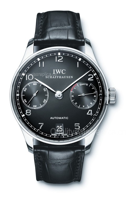 IWC Portuguese 7 Days Swiss Automatic Man Watch IW500109-Black Dial