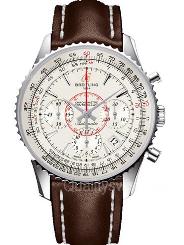 Breitling Montbrillant 01 Automatic Chronograph White Dial 40mm