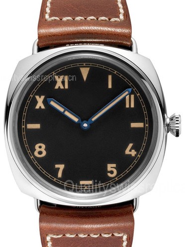 Panerai Radiomir California 3 Days Swiss Handwound Watch Black Dial PAM00448