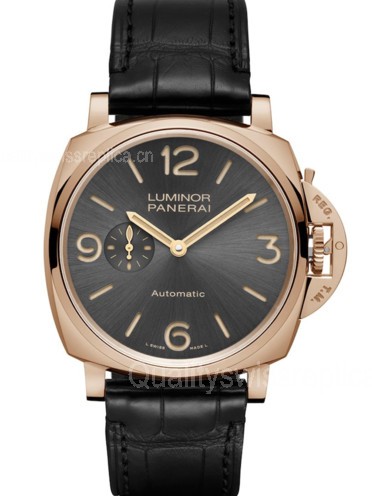 Panerai Luminor Due 3 Days Automatic Watch Pink Gold 45MM PAM00675