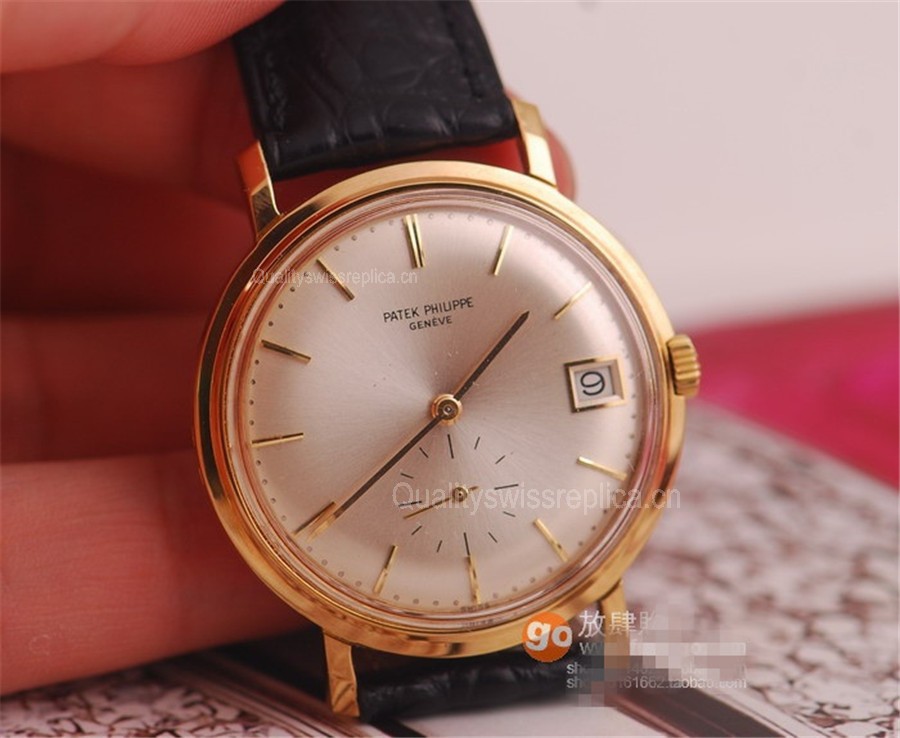 Patek Philippe Calatrava Classic Swiss Automatic Watch 3445J Rose Gold 
