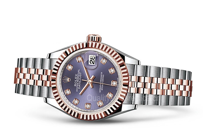 Rolex Datejust Ladies 279171-0015 Swiss Automatic Purple Dial 28MM