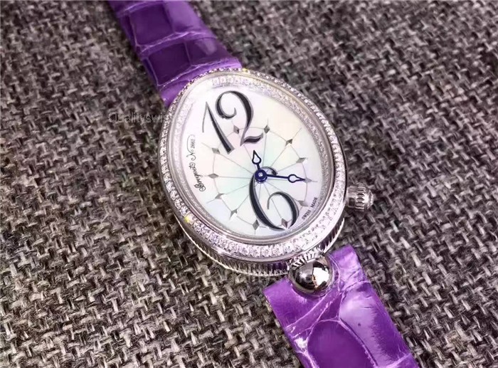 Breguet Reine De Naples Automatic Watch 8967ST/58/986 Purple