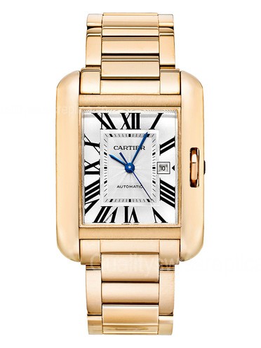Cartier Tank Anglaise W5310003 Automatic Watch Size L