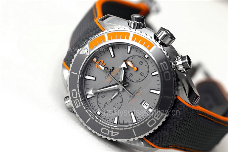 Omega Seamaster Planet Ocean 600m Automatic Chronograph Gray Dial 45.5MM