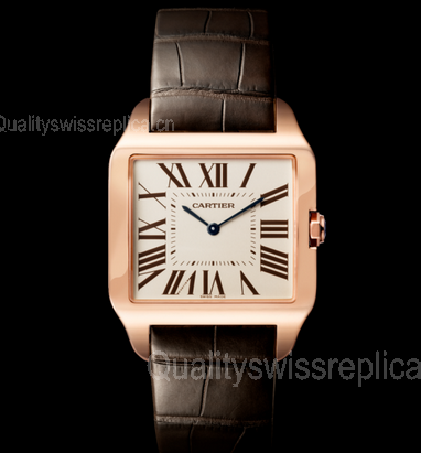 Cartier Santos-Dumont Handwound Watch W2006951-44.60mm