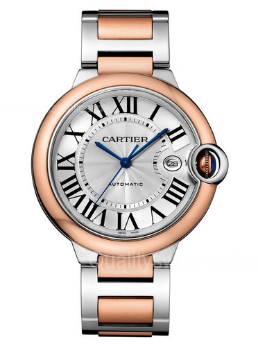 Cartier Ballon Bleu W2BB0004 Automatic Watch Rose Gold 42MM